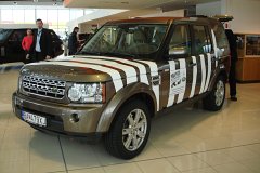 Land Rover Discovery4 pre Biosphere Expeditions poskytla spolonos T.O.P AUTO Slovakia